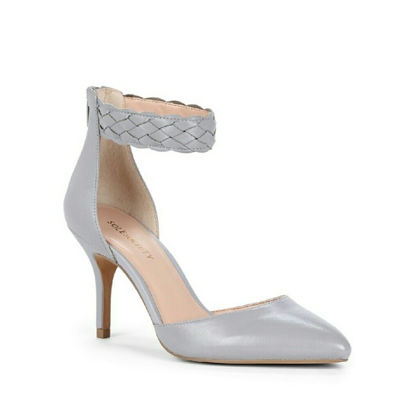 Sole Society Shoes - Sole Society Ankle Strap Pumps