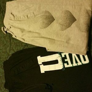 Sweat pamts bundle balck grey large