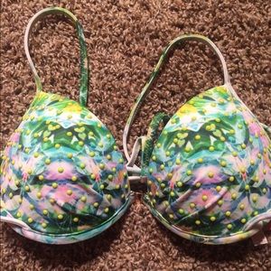 Victoria Secret Push Up Swim Top
