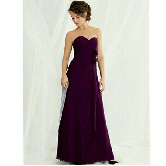 Jordan style 462 Plum Bridesmaids dress