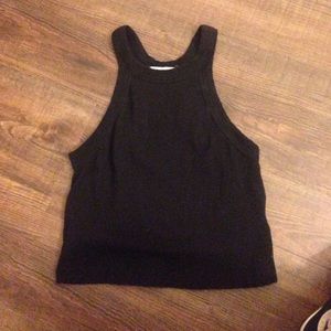 Urban outfitters crop top with neckline