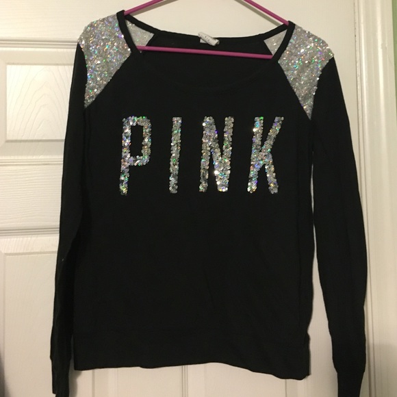 PINK Sequin Long Sleeve