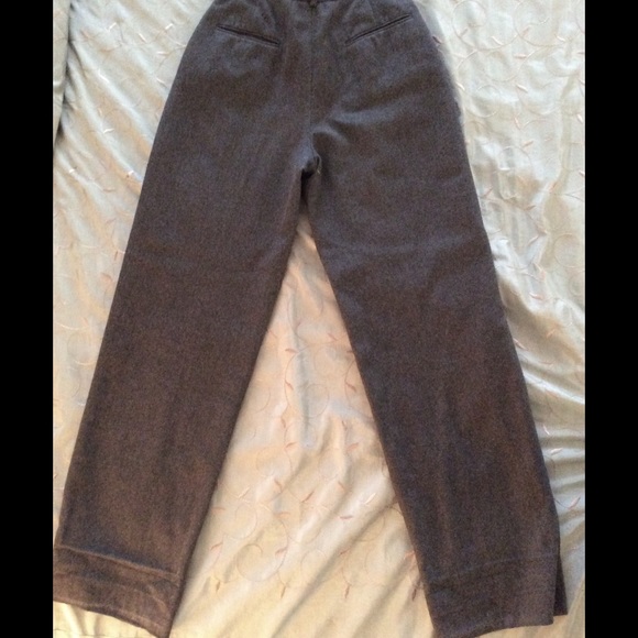 Dkny Classic Silhouette Wool Trousers - image 3