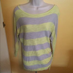 Express quarter length sleeve sweater