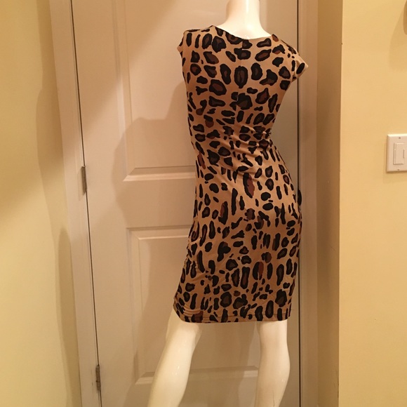 💎💎leopard print cache dress size 6💎💎 - Picture 3 of 4