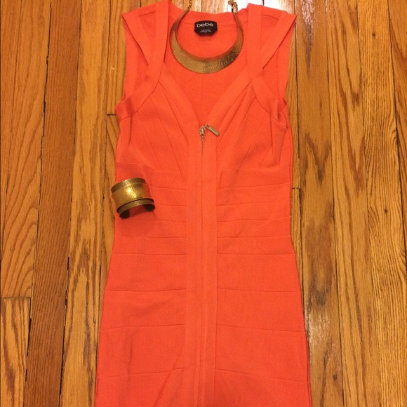 BEBE bandage dress
