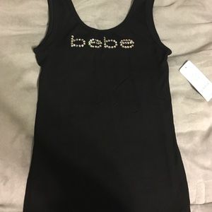 A black tank top from bebe / never used /New