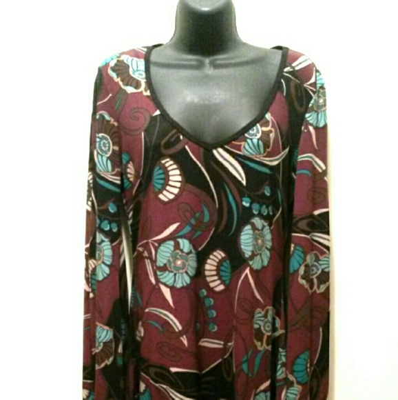 SOLD BISOU BISOU BEAUTIFUL  FORAL  SPANDEX DRESS