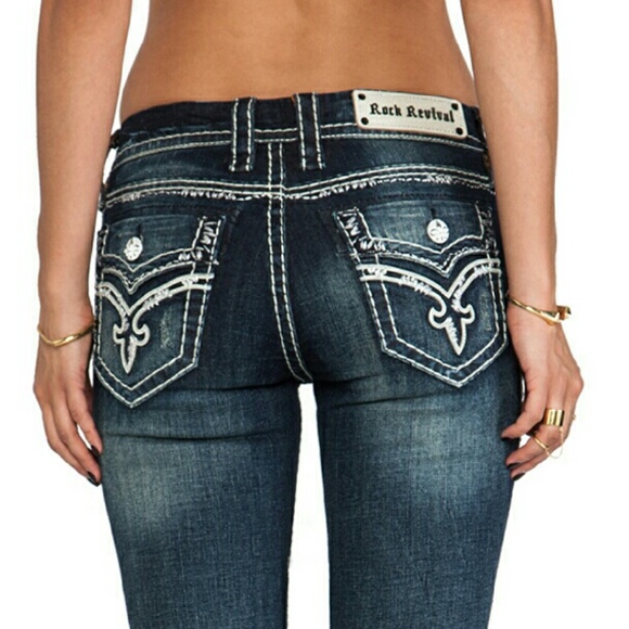 brand name Rock Revival Skinny jeans