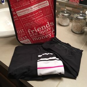 Black Lululemon athletic pants