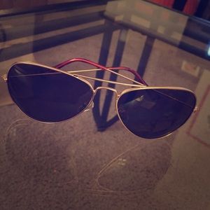 Lucky Brand Aviator Style Sunglasses