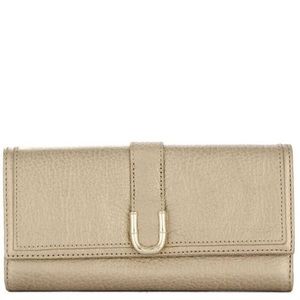 Elaine Turner Gold Wallet