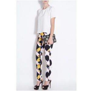 🔥 Peter Pilotto Skinny Print Pants UK 10 - US4/6