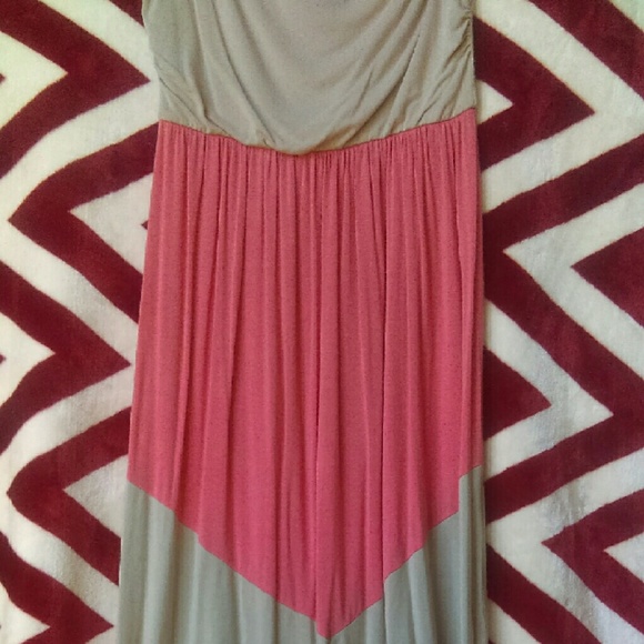 Strapless Maxi Dress