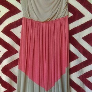Strapless Maxi Dress