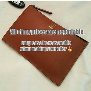 Prices on all items negotiable