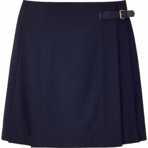 NWOT UNIQLO Wool Blend School Girl Pleated Skirt
