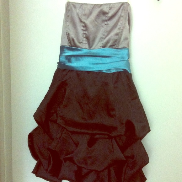 Homecoming/Formal Dress with Bubble Skirt