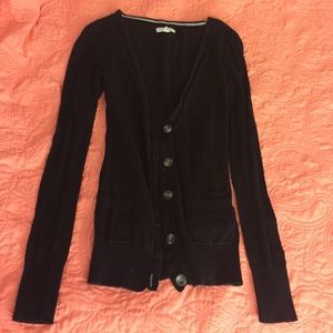 Aeropostale Black Cardigan