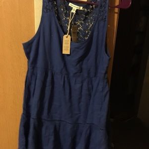 TRADE-Blue tank top dress