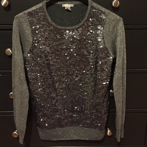 Express sequined top