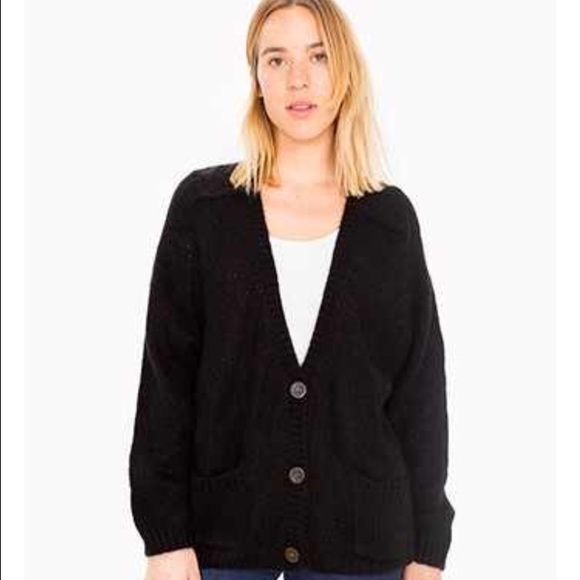 American Apparel mohair loose cardigan