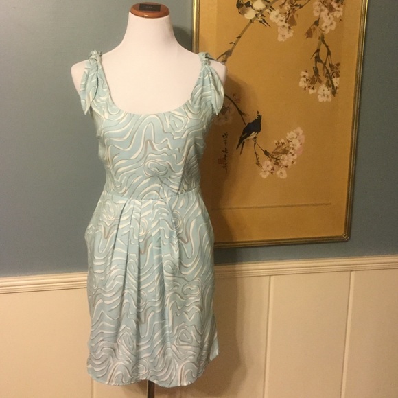Bar III Mini Summer Dress, tie straps