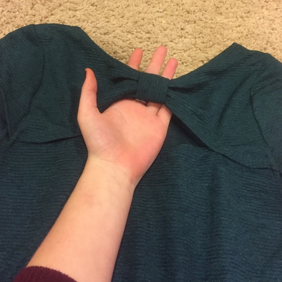 Green BCX Skater Dress - Picture 3 of 3