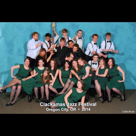 Green BCX Skater Dress - Picture 1 of 3