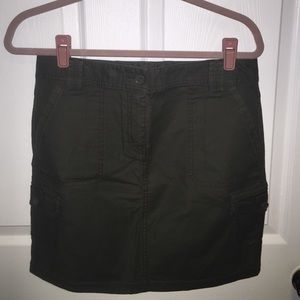 Ann Taylor Loft Petites Cargo Skirt