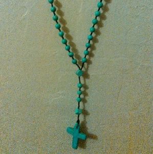 Turquoise  and black