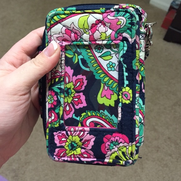 Vera Bradley wristlet in Paisley