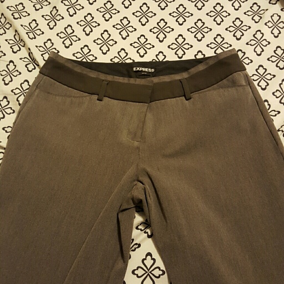 Brown Editor Express slacks....