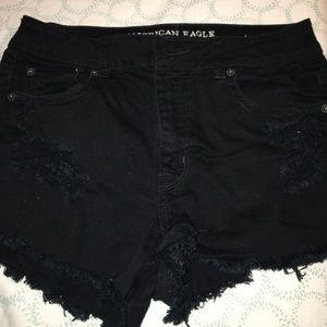 Hi rise festival shorties STRETCH