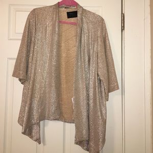 Zara Metallic Gold Kimono