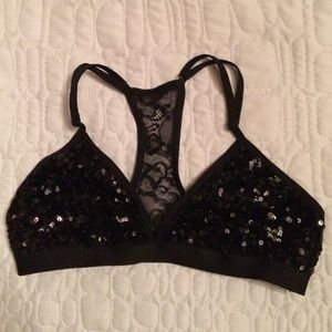 Victoria's Secret PINK sequined bralette