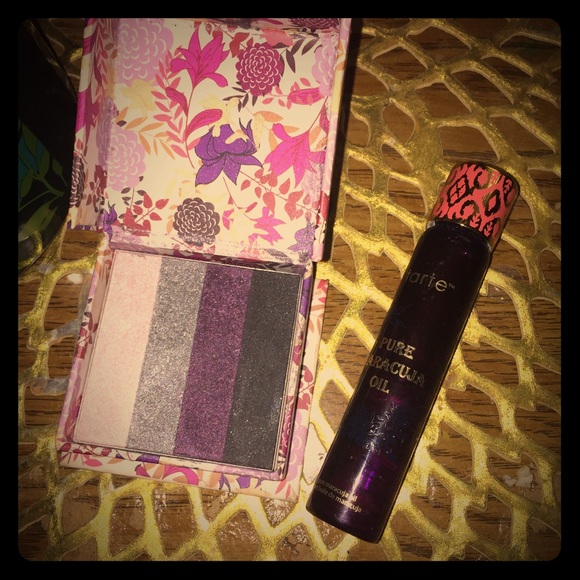 Tarte eyeshadow and Maracuja oil