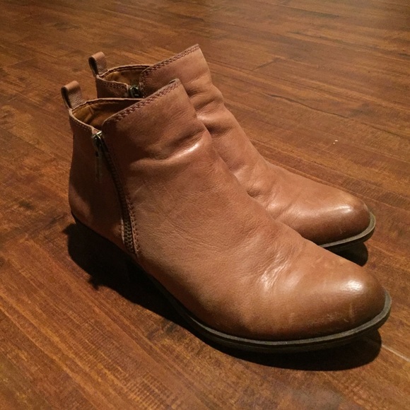 Lucky Brand Brown Booties