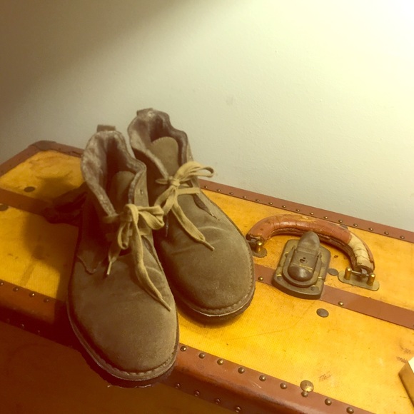 Vince Shearling Candice Chukkas