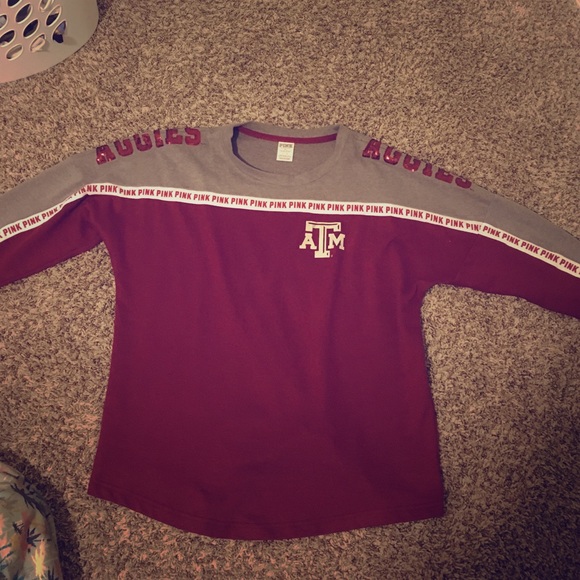 A&M pink shirt