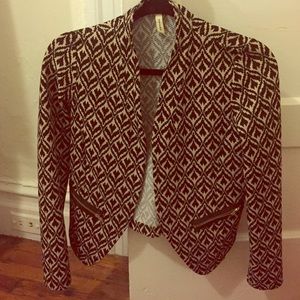 Printed blazer by tyche