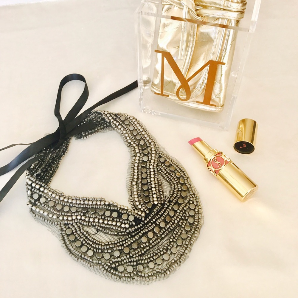 Black Multi Beaded Necklace