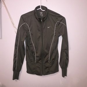 Nike Olive Green Track Jacket