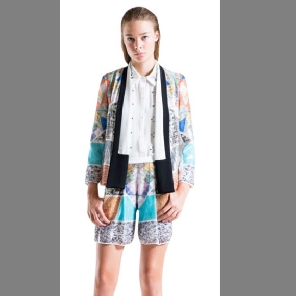 Clover Canyon Roadside Quilt Sequin Jacket - Picture 2 of 4