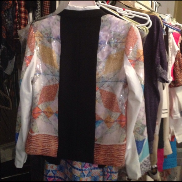 Clover Canyon Roadside Quilt Sequin Jacket - Picture 4 of 4