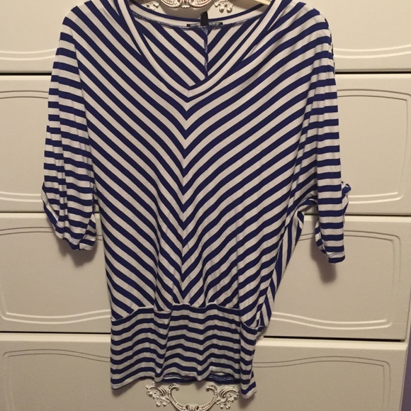 Cable & Gauge stripe top