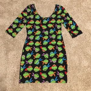 Ninja Turtle Bodycon Dress