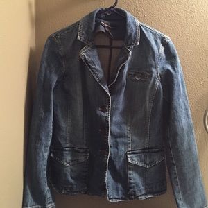 NY&C blue jean jacket size 6