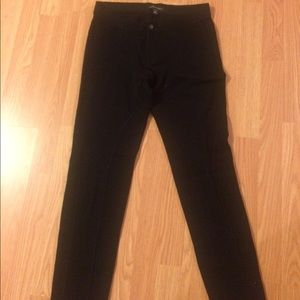 J Crew black straight leg pants.