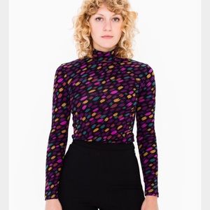 American Apparel Colorful Turtleneck
